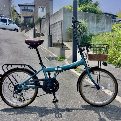 LUCiOLE 20インチ外装6段変速 オートライト折り畳み自転車