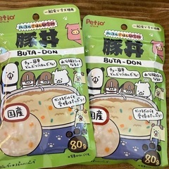 ドッグフード　パウチ　豚丼