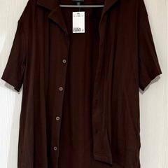 新品 H&M サマーシャツ 3枚 オープンカラー リゾートシャツ カーディガン 開襟 半袖 の画像