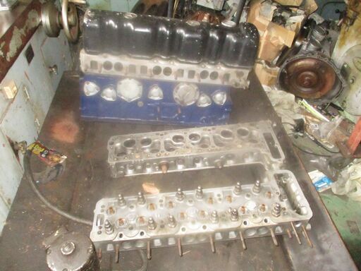 MベンツSL専門工場-113SLエンジンリビルトへツト取り付け-各種加工ー内燃機業務常設