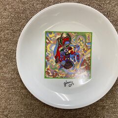 ジミー大西絵皿 ２枚の画像