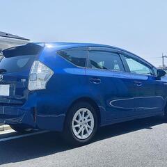 車検取立て9年4月 トヨタ プリウスα 　走行10万㌔　ハイブリッド PRIUSの画像