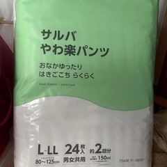 サルバ紙パンツと尿とりパット