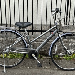 ◎ブリヂストン・アルベルト・ロイヤルS型26インチ自転車・シルバー