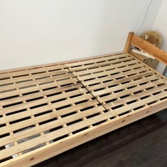 MUJI木製ベッド