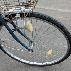 【お譲り先決定】差し上げます　自転車27インチ　ギア付　※後輪パンクありの画像