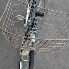 【お譲り先決定】差し上げます　自転車27インチ　ギア付　※後輪パンクありの画像