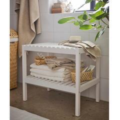 【新品】IKEA　MUSKAN ムスカン　ベンチ　棚