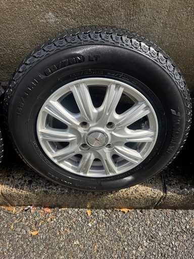 軽バン軽トラ‼️バリ山タイヤホイール‼️