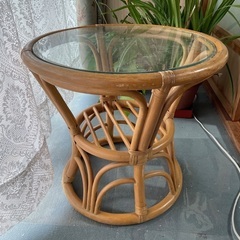藤家具　テーブル