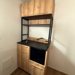 カップボード　キッチン棚　食器棚　レンジ台