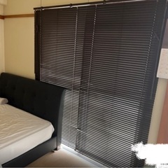 ブラインド　木目模様　大きめサイズ