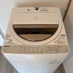 洗濯機 東芝 AW-7G8 2019年製 7kg