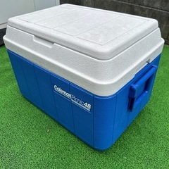 コールマン　ピクニック48 廃番品　レトロ　クーラーボックスの画像