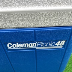 コールマン　ピクニック48 廃番品　レトロ　クーラーボックスの画像