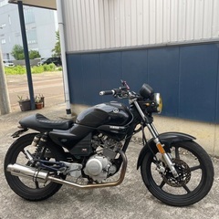【送料無料】ヤマハ YB125 書類つき カフェレーサー
