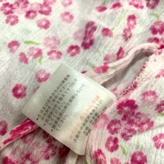 浴衣 甚平 ロンパース 朝顔 ピンク 70の画像