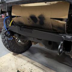 ジムニー　jb23用　ウインチベッドの画像