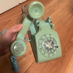 アメリカ ヴィンテージ ダイヤル式電話の画像