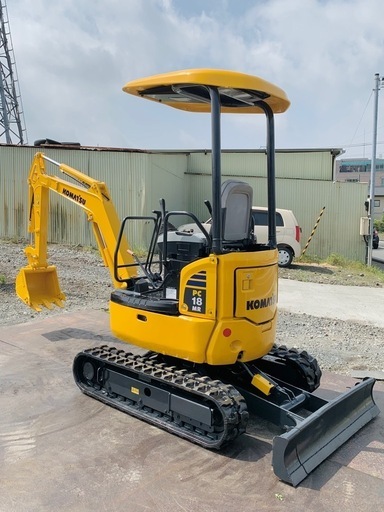 コマツ　ミニユンボ　PC18MR-3   倍速付き　　4wayマルチ付き  可変脚仕様　1.8tクラス　陸送可能 下取りOK