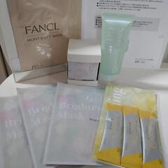 □■FANCLファンケル■□6種類

・タブレットスフレパックVC・スノースムースジェル・ブライトニングマスク
・モイスト＆リフトマスク・ホワイトフォースCパウダー・巾着エコバッグの画像