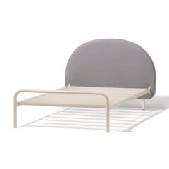 【美品】Francfrancのセミダブルベッド+極厚マットレスお...