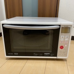 電子レンジ　ジャンク　シャープ　オーブンレンジ　RE-S204-W