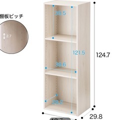 ニトリカラーボックス×2