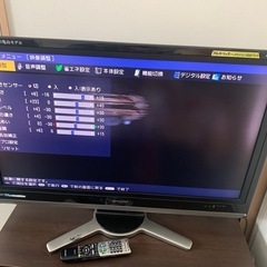 【受付終了しました】テレビ　SHARP AQUOSの画像