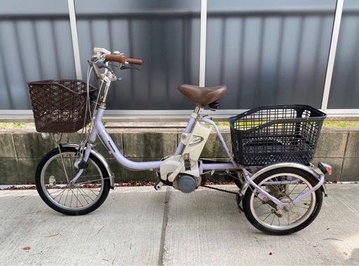 電動三輪自転車　Panasonic かろやかライフ　パナソニック　かろやかライフ シニアのお出かけをサポートする3輪タイプの「かろやかライフEB