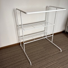 IKEA ラッスリグ　ハンガーラック　シェルフ