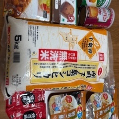 お米5キロとおまけ品