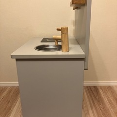 中古　おままごとキッチンの画像