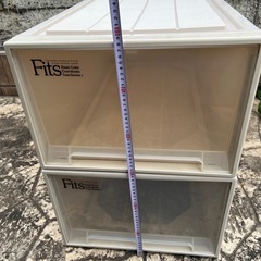 衣装ケース2個の画像