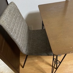 机　椅子二脚セットの画像