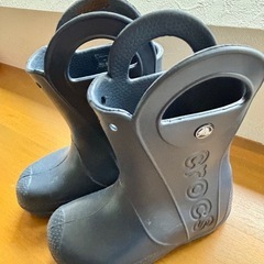 クロックス　長靴　レインブーツ
