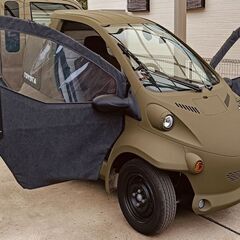 トヨタ　コムス　超低走行　前輪ディスクブレーキ　ミニカー　　マイ...