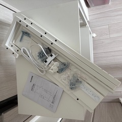 棚　ラック　白の画像