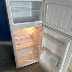 【格安】Haier 2ドア冷蔵庫 JR-N130A 2019年製 通電確認済み 人気 早い者勝ち 引取歓迎 配送OKの画像