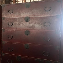 明治　嫁入り道具　箪笥