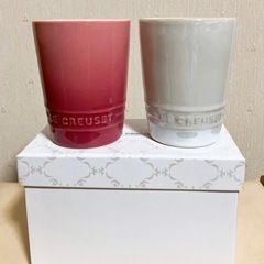 【未使用】ル・クルーゼ　ショートタンブラー　ペアセットの画像