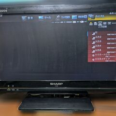 2011年製　シャープ　19インチ　液晶テレビ