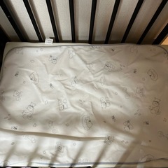 ベビーベッド ミニ(マットレス&マットレスカバー付き)の画像