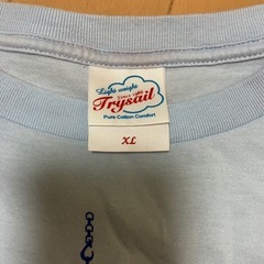 古着 Tシャツ　XL 薄い水色の画像
