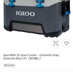 希少！イグルークーラーボックス