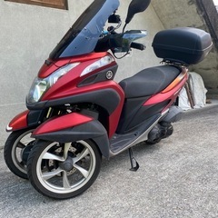 トリシティ 125cc 自賠責R11まで有 ドラレコ・レーダー・...