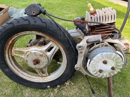 長期保管品】ヤマハ ペリカンジョグ？エンジン本体【ジャンク・部品取り】