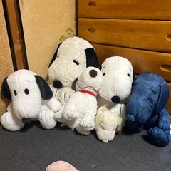 スヌーピーぬいぐるみセット 