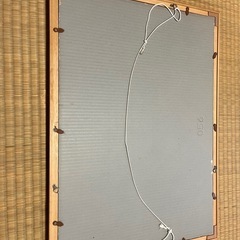 木製額縁51.5*36.5 パズルフレーム中古の画像