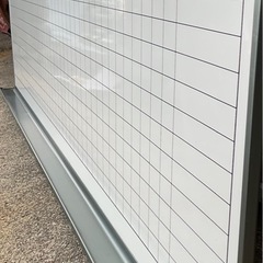 マグネット スケジュールボード 月間予定表　進行表中古　約90cm×180cmの画像